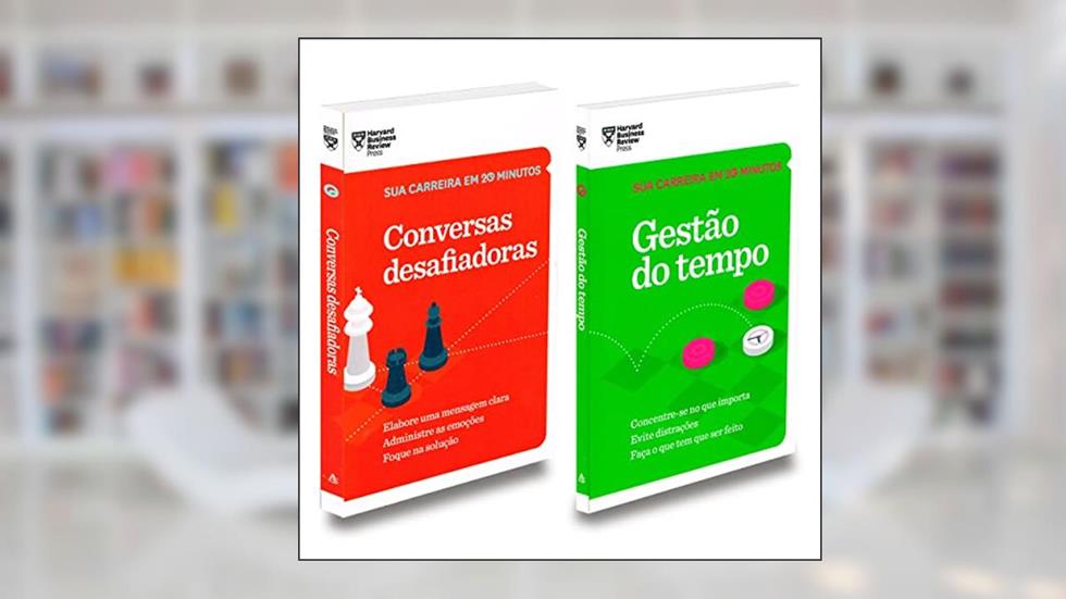 Kit Sua Carreira em 20 Minutos- Conversas+ Gestão de Tempo, do autor Autor Harvard Business Review