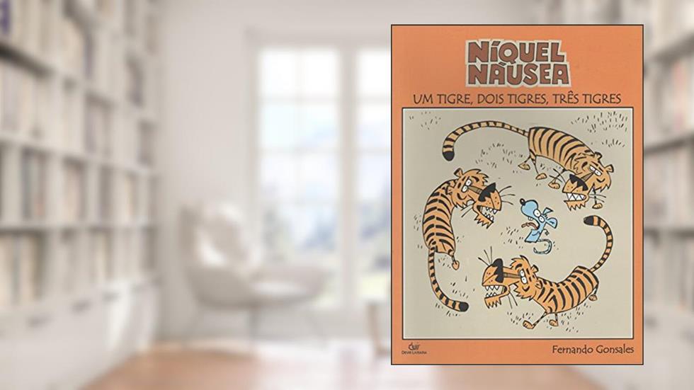NIQUEL NAUSEA UM TIGRE, DOIS T, do autor Fernando Gonsales