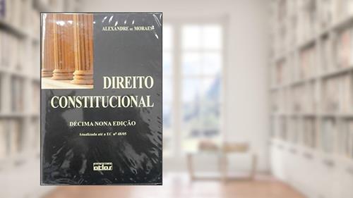 Capa de Direito Constitucional - 19 Ed 2006, do autor Alexandre de Moraes