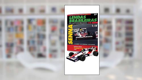 Capa de Toleman Tg183B. Ayrton Senna. - Lendas Brasileiras do Automonilismo. 37, do autor Vários Autores