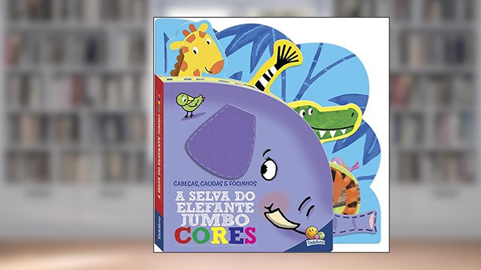 Cabeças, Caudas e Focinhos: A Selva do Elefante Jumbo - Cores, do autor BOOKWORKS