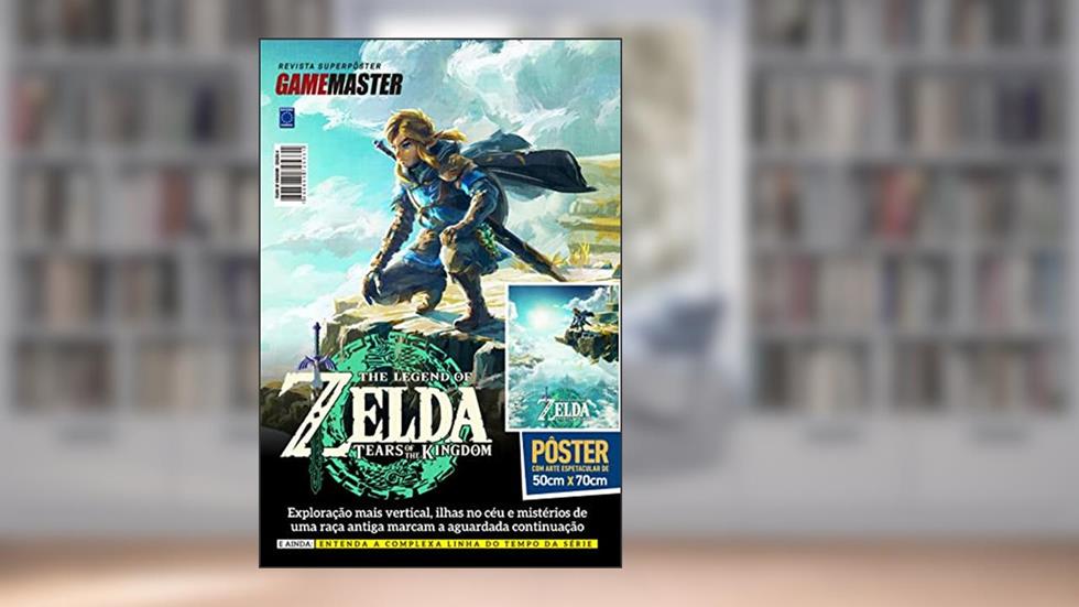 Superpôster Game Master - Zelda: Tears Of The Kingdom - Arte A, do autor Editora Europa