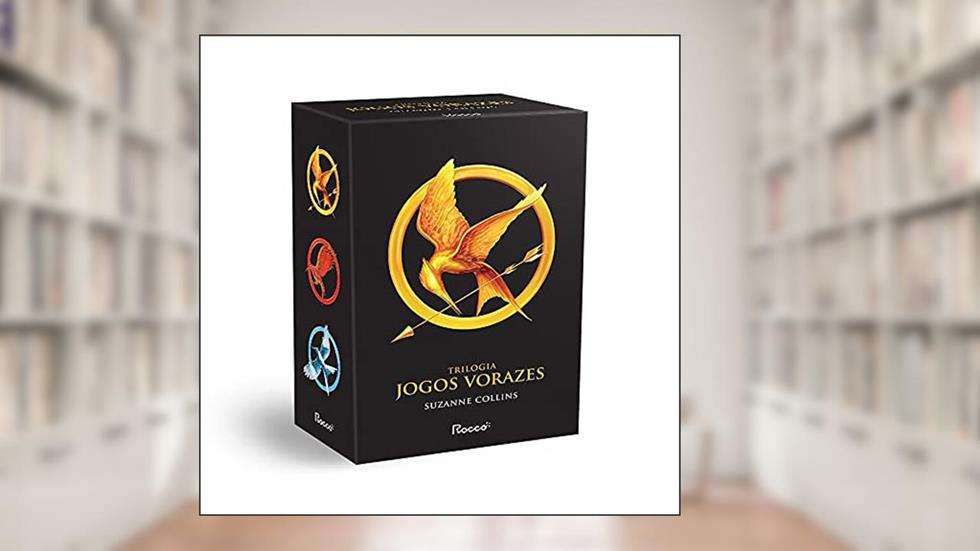 Trilogia Jogos Vorazes, do autor Suzanne Collins
