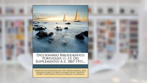 Capa de Diccionário Bibliográfico Portuguez: (1.-13. Do Supplemento) A-Z. 1867-1911..., do autor Brito Aranha