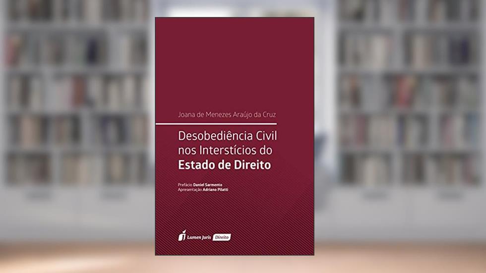 Desobediência Civil nos Interstícios do Estado de Direito, do autor Joana de Menezes Araújo da Cruz