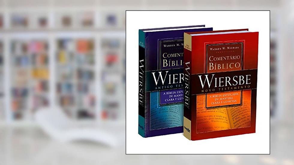 Comentário bíblico outline Wiersbe - 2 Volumes, do autor Warren Wendel Wiersbe