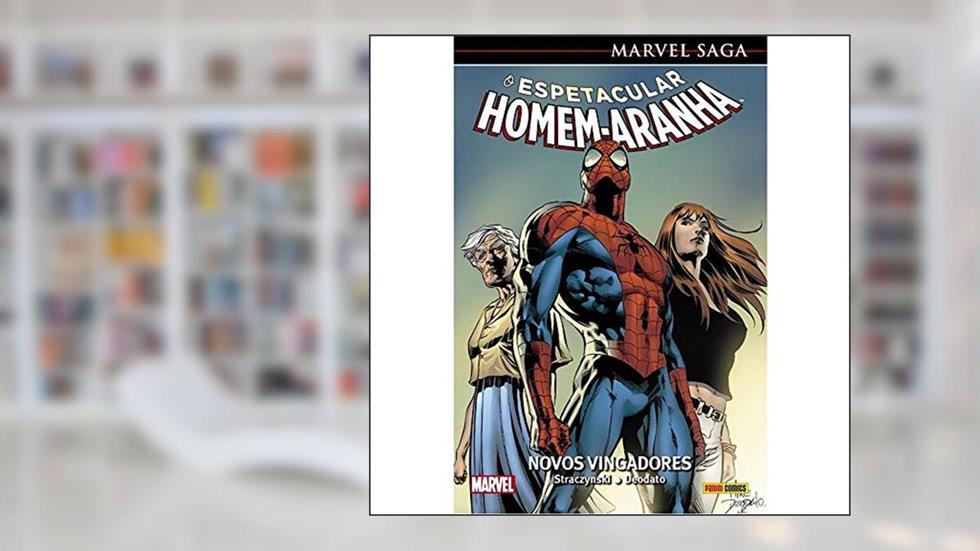 O Espetacular Homem-Aranha Vol.08: Marvel Saga, do autor J. Michael Straczynski; Reginald Hudlin