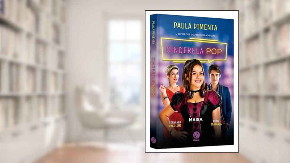 Cinderela pop (Capa do filme), do autor Paula Pimenta