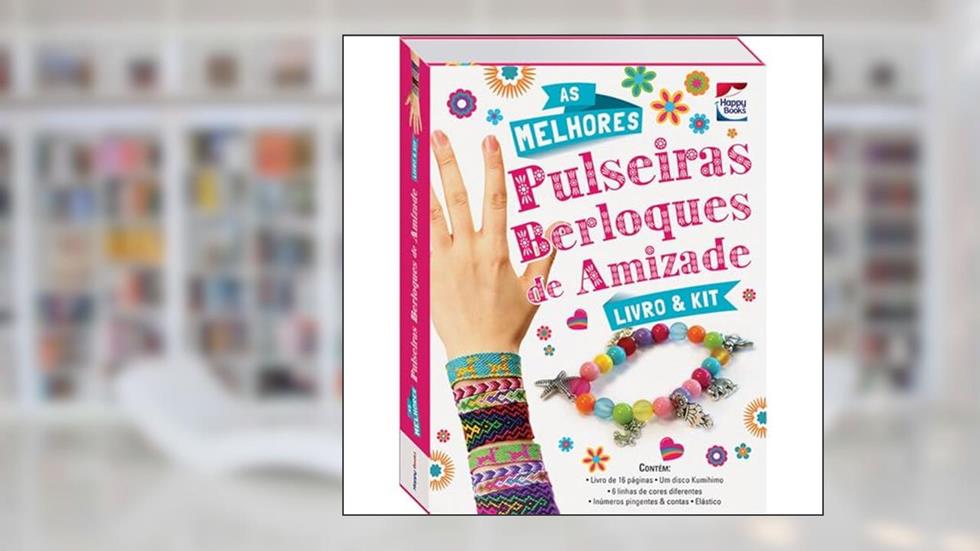 Livro & Kit: Melhores pulseiras berloques de amizade, As, do autor Lake Press