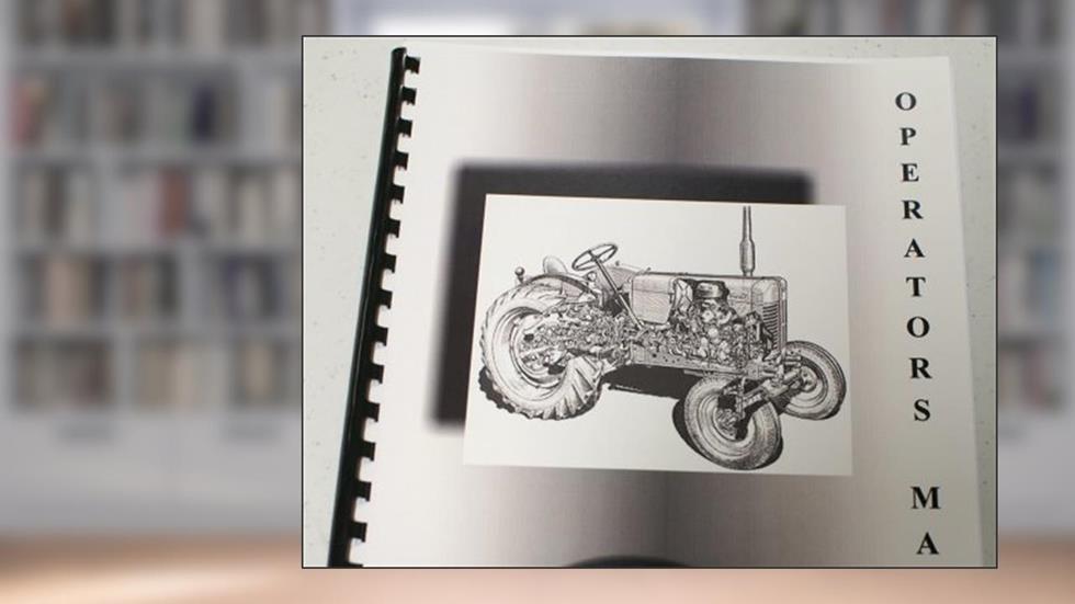 Versatile 895 ('82) Operators Manual, do autor Versatile Manuals