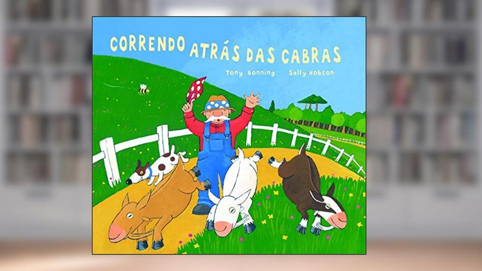 Correndo atrás das cabras, do autor Tony Bonning