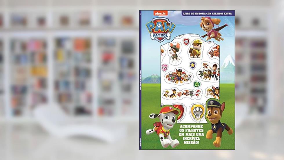 Patrulha Canina - Livro de história com adesivos - Extra: Acompanhe os filhotes em mais uma incrível missão!, do autor On Line Editora
