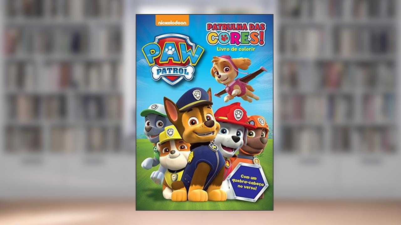 Patrulha Canina - Patrulha das cores, do autor Ciranda Cultural