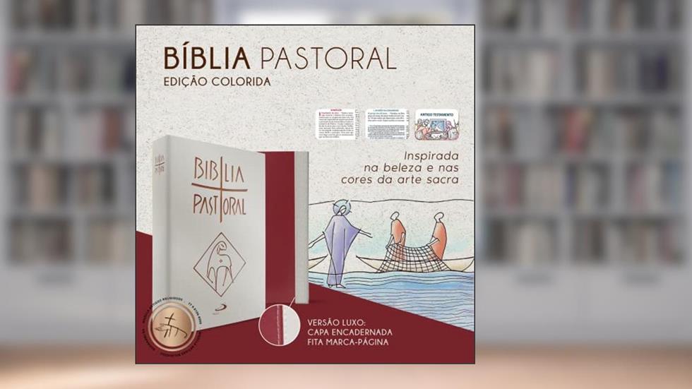 Nova Biblía Pastoral Colorida, do autor Paulus Editora