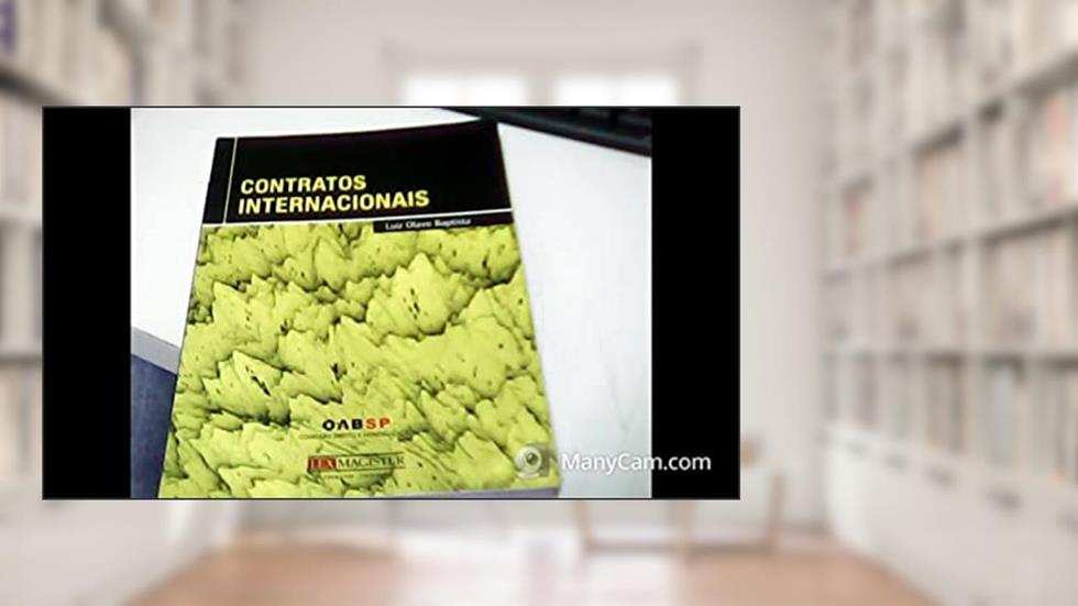 Contratos Internacionais, do autor Luiz Olavo Baptista