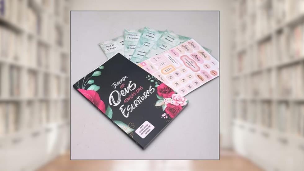 Livro Jornada Com Deus Através Das Escrituras | Floral, do autor Não Informado