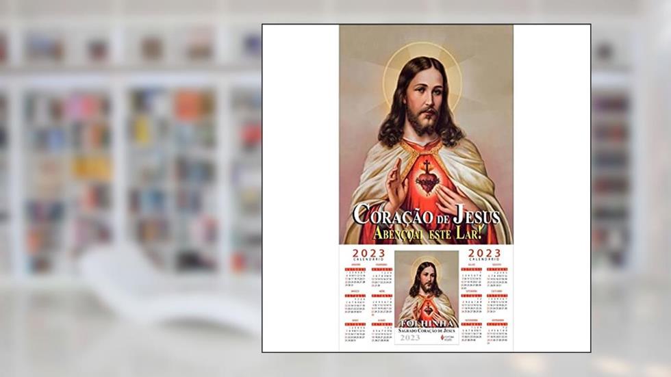 FOLHINHA CALENDARIO - SAGRADO CORAÇÃO DE JESUS - 2023, do autor editora Vozes