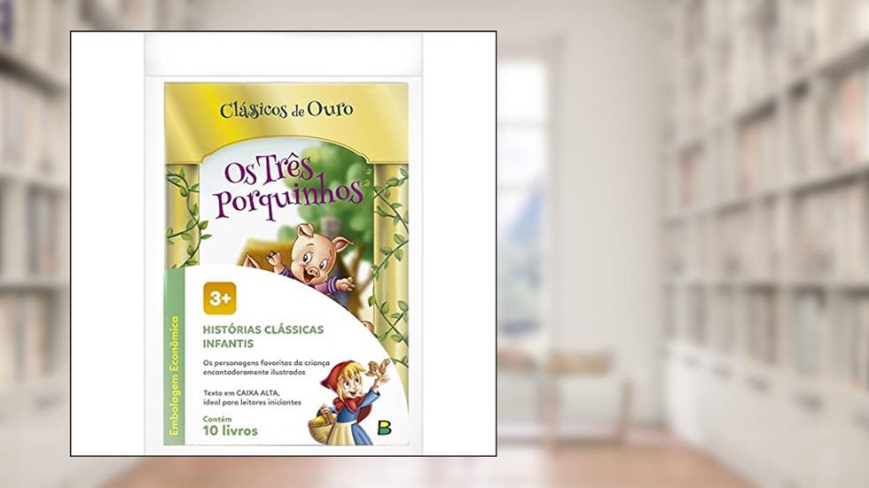 Clássicos de Ouro - Kit c/10 Und., do autor CRISTINA MARQUES