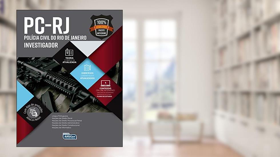Polícia Civil do Estado do Rio de Janeiro - PC RJ 2020: Investigador Policial, do autor Equipe Alfacon