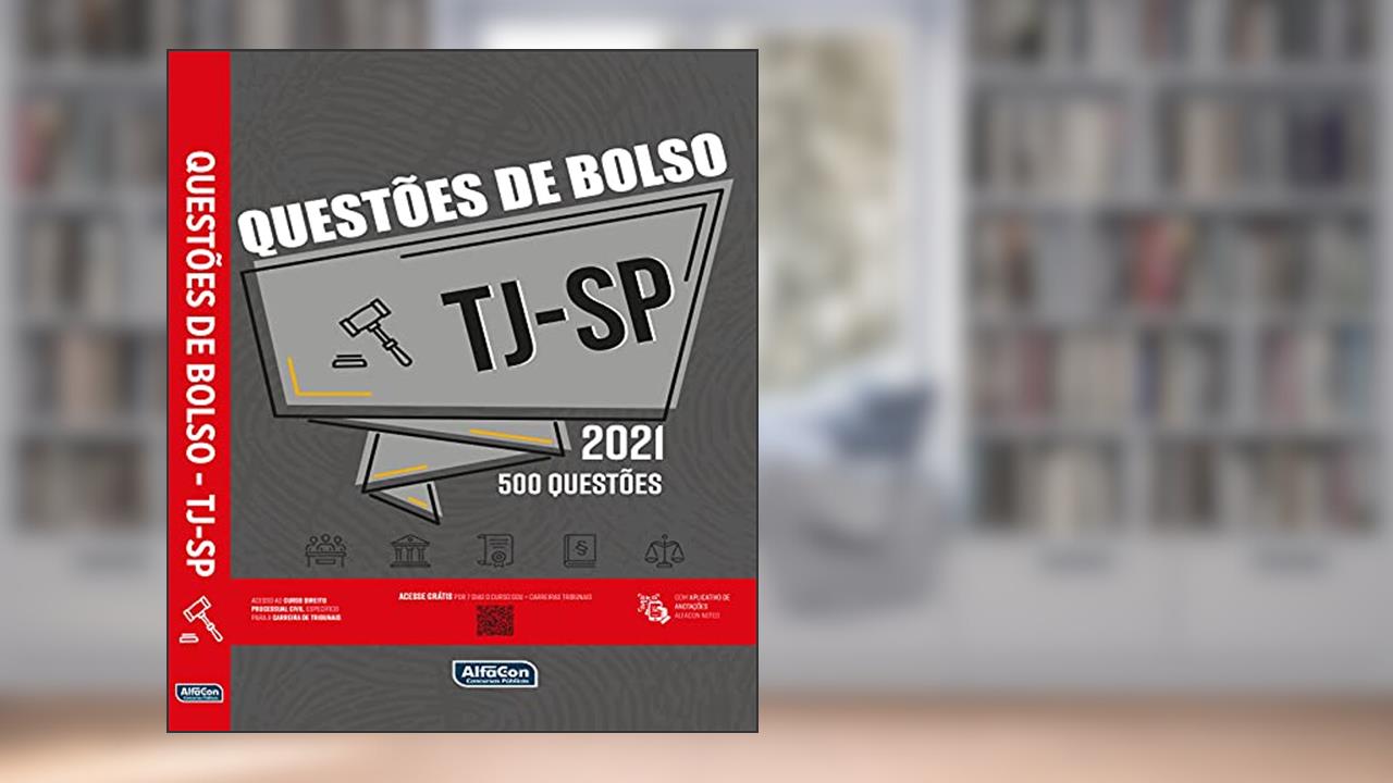 Questões de Bolso - Tribunal de Justiça do Estado de São Paulo - TJ SP, do autor Equipe AlfaCon