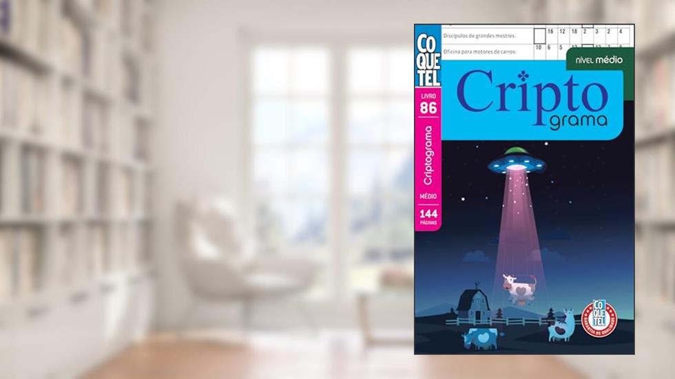 Livro Coquetel Criptograma Ed 86, do autor Editora Coquetel