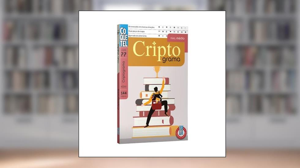 Livro Coquetel Criptograma nível médio Ed 77, do autor Equipe Coquetel