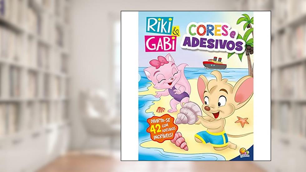 Cores e Adesivos (Riki & Gabi), do autor Todolivro