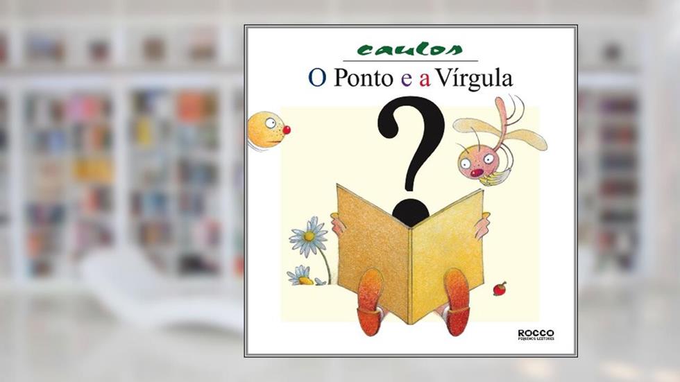 O ponto e a vírgula, do autor Caulos