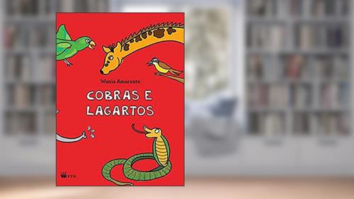 Capa de Cobras e Lagartos, do autor Wania Amarante