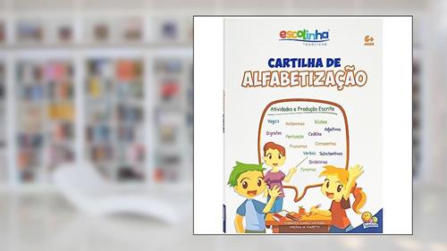 Capa de Cartilha de Alfabetização, do autor FERNANDA S. FINZETTO  VIRGINIA M. & ANDRADE