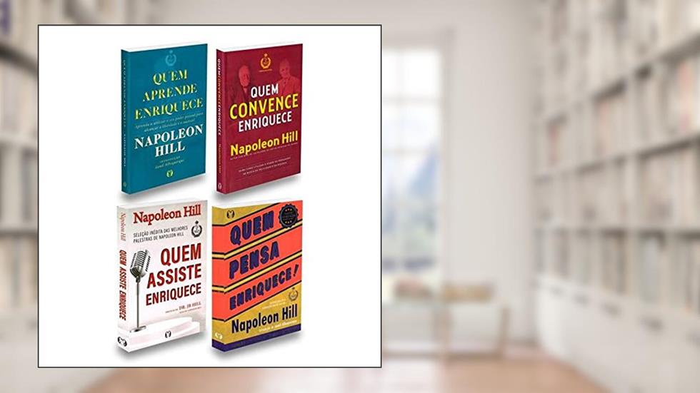 Kit Napoleon Hill - Coleção 4 Livros, do autor Autor Napoleon Hill