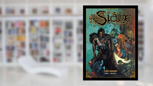 Capa de Sláine. O Deus Guerreiro, do autor Pat Mills
