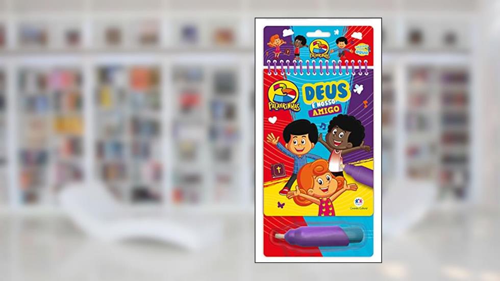 3 Palavrinhas - Deus é nosso amigo, do autor Karina Barbosa