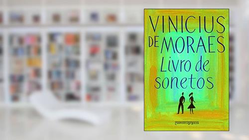 Capa de Livro de sonetos, do autor Vinicius de Moraes