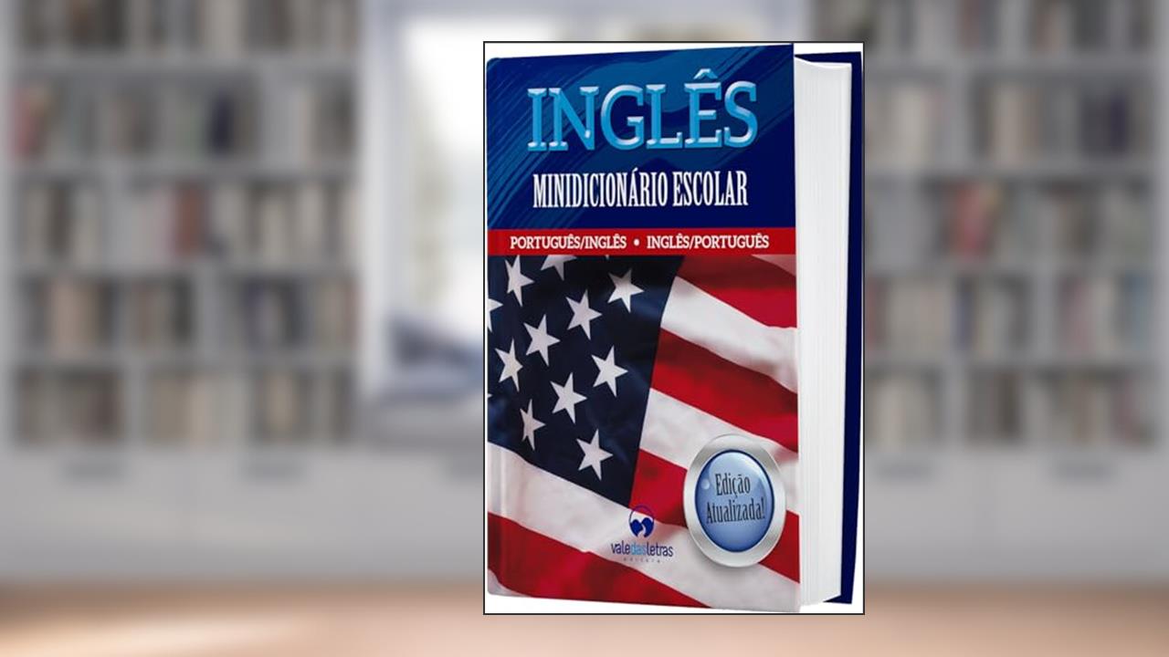 Inglês: Minidicionário Escolar, do autor Vale das Letras