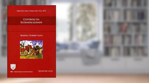 Capa de Controle da Extrafiscalidade, do autor Martha Toribio Leão