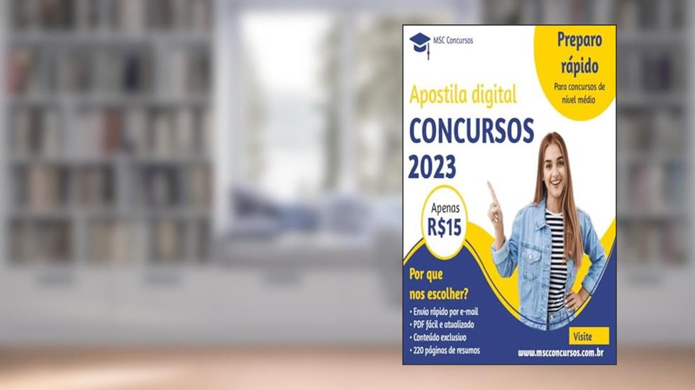 Apostila para Concursos 2025: 220 páginas de resumo!, do autor MSC Concursos