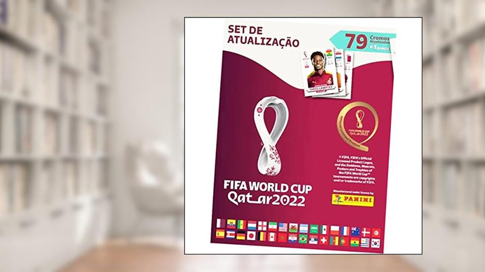 Kit atualização com 80 Figurinhas - FIFA WORLD CUP QATAR 2022, do autor Panini