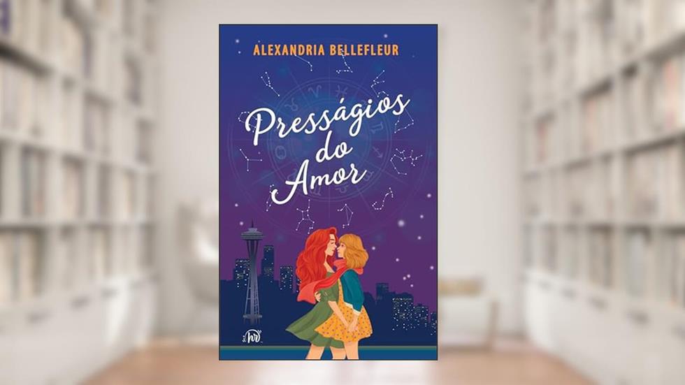 Presságios do amor, do autor Alexandria Bellefleur