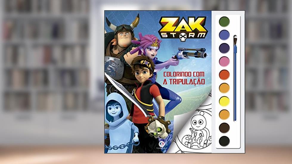 Zak Storm - Colorindo com a tripulação, do autor Ciranda Cultural