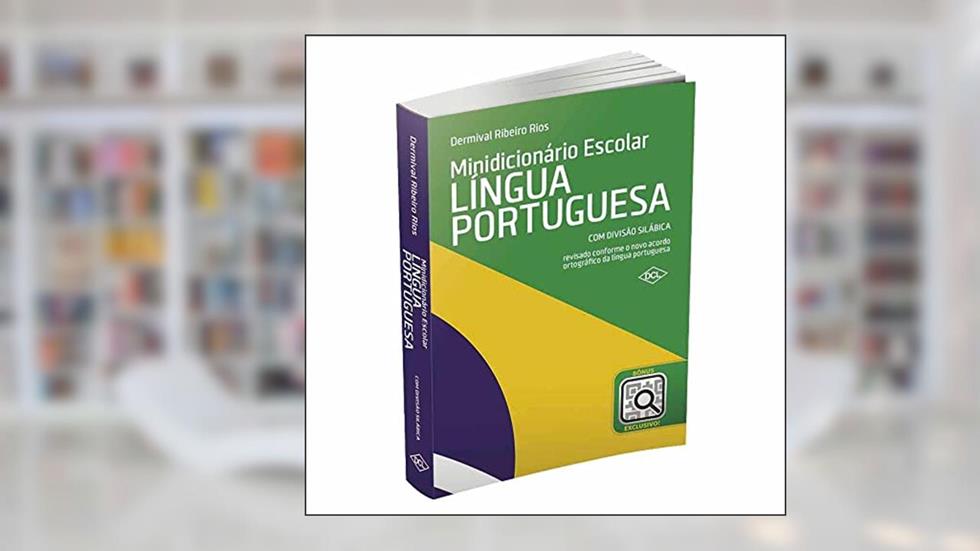 Minidicionário escolar de Língua portuguesa - NV - qrcode, do autor Dermival Ribeiro Rios