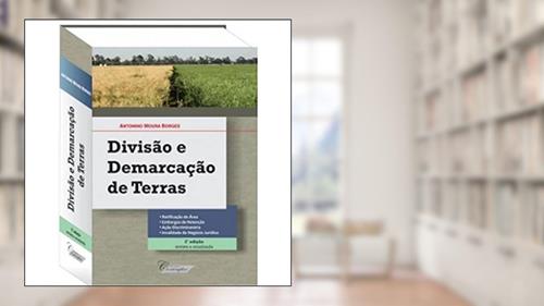 Capa de Divisão E Demarcação De Terras, do autor Antonino Moura Borges