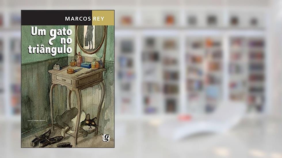 Um gato no triângulo, do autor Marcos Rey