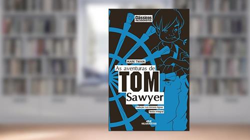 Capa de As aventuras de Tom Sawyer (Clássicos Melhoramentos), do autor Mark Twain