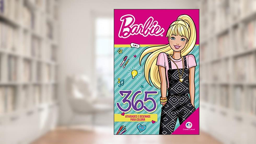 Barbie - 365 atividades e desenhos para colorir, do autor Ciranda Cultural