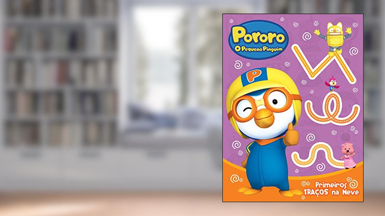 Pororo - Primeiros traços na neve, do autor Ciranda Cultural
