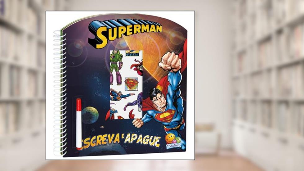 Escreva e Apague Licenciados: Superman, do autor Warner Bros. Consumer Products Inc.