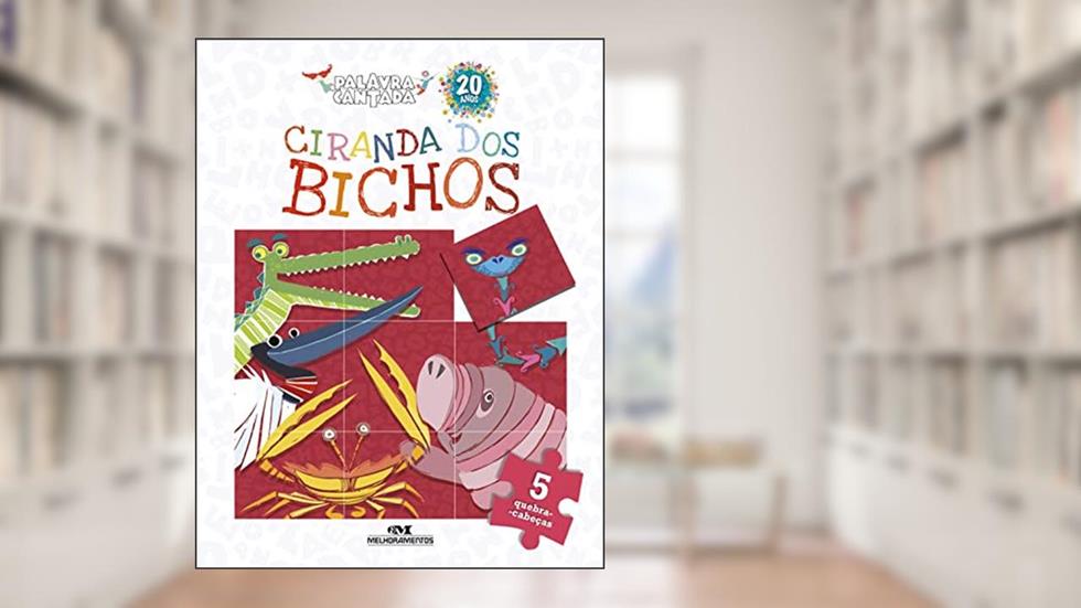 Ciranda dos Bichos: Quebra-cabeças com 6 botões, do autor Palavra Cantada