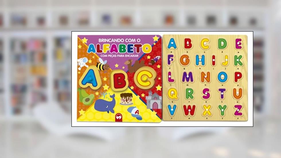 Brincando com o Alfabeto: Peças para Encaixar, do autor Marcionilo Veras