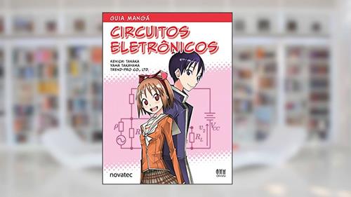 Capa de Guia Mangá Circuitos Eletrônicos, do autor Kenichi Tanaka